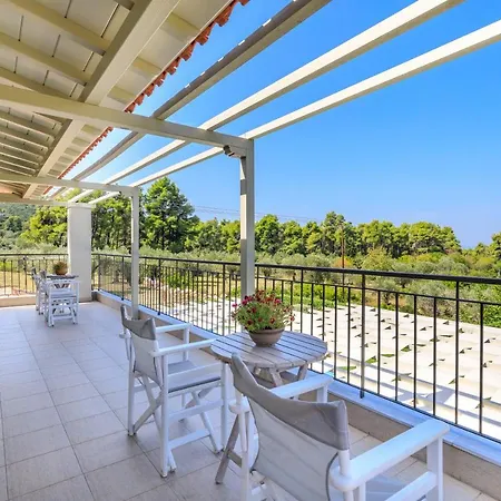 Luxury With Private Pool In Skopelos, Ideal For Families, Aelia By Kardous * Alikias