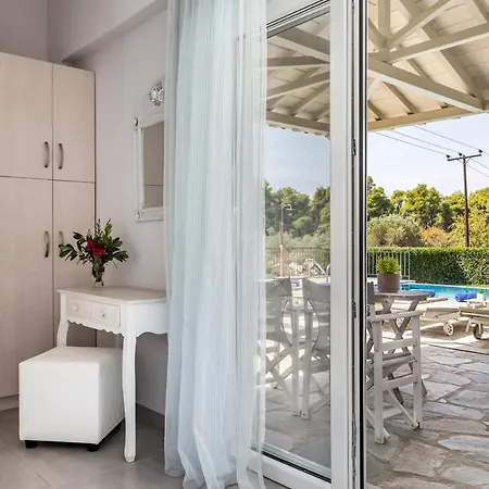Luxury With Private Pool In Skopelos, Ideal For Families, Aelia By Kardous *