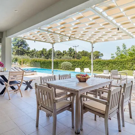 Luxury With Private Pool In Skopelos, Ideal For Families, Aelia By Kardous * Alikias